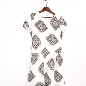 Madewell Estate Paisley Drop-Waist Dress